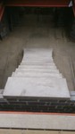 Concrete curved stairs